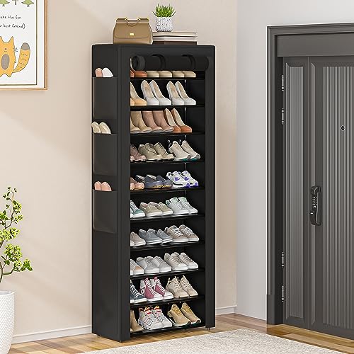 OYREL Large Shoe Rack With Side Pockets - Image 2