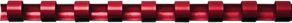 Fellowes Pack Of 25 Plastic Rings – 6 Mm Red
