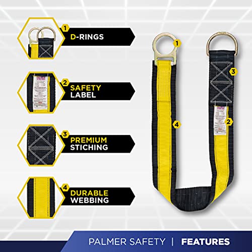 Palmer Safety Twin 6' Kit With Harness & Lifeline - Image 5