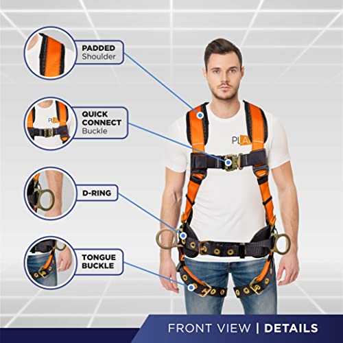 Palmer Safety Twin 6' Kit With Harness & Lifeline - Image 2