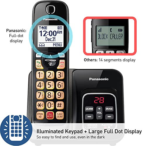 Panasonic Cordless Phone With Answering Machine KX-TGD833M - Image 5