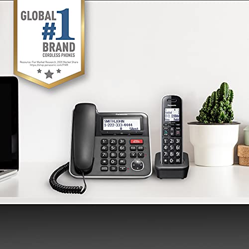 Panasonic Expandable Corded/Cordless Phone System KX-TGB850B - Image 4