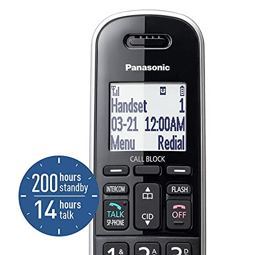 Panasonic Expandable Corded/Cordless Phone System KX-TGB850B - Image 5