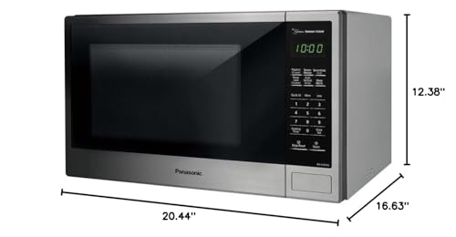 Panasonic Microwave Oven, 1.3 Cft, Stainless Steel - Image 2