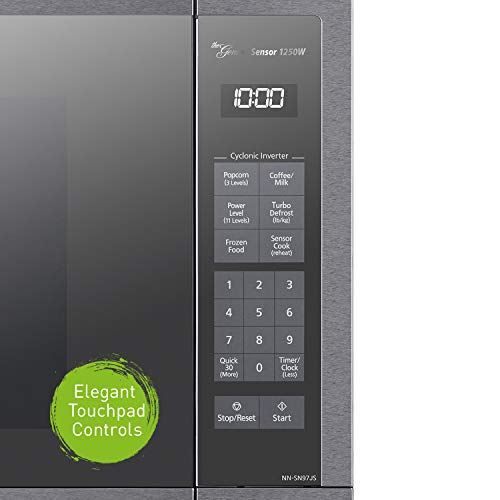 Panasonic Microwave Oven, Stainless Steel, Cyclonic Wave, NN-SN97JS - Image 3