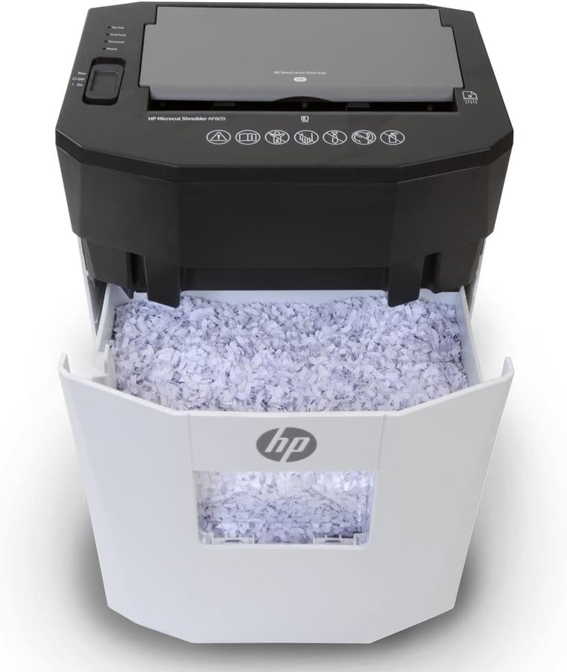Royal Paper Shredder Micro Cut, 80-Sheet Auto Feed