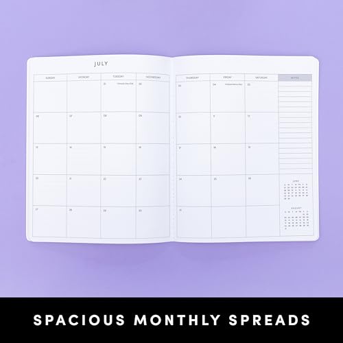 PAPERAGE 2025 Monthly Planner, Painted Floral - Image 3