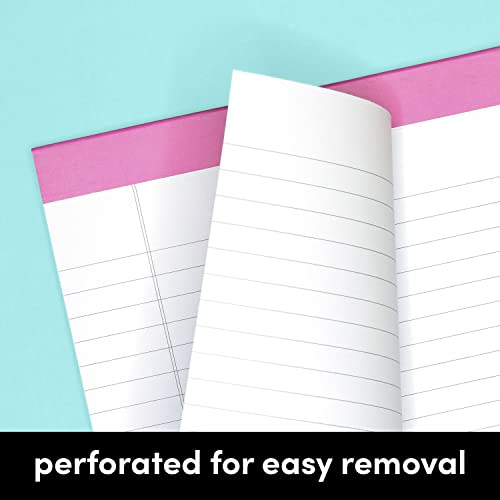 PAPERAGE Lined Legal Pads, Rainbow, 6 Pack - Image 4