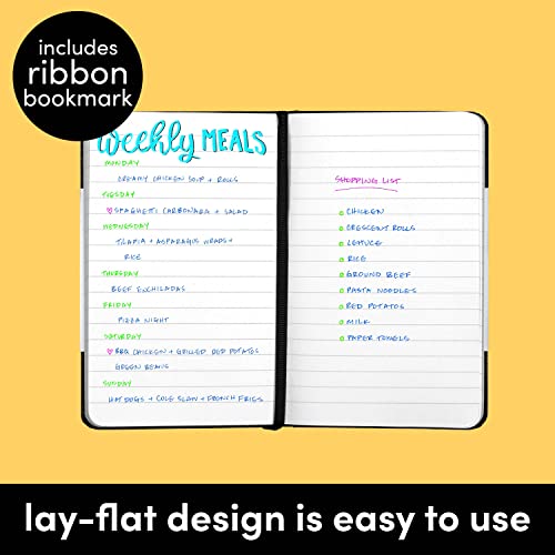 PAPERAGE Lined Pocket Journal Notebook, 3 Pack - Image 3