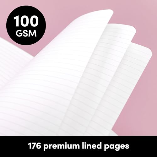 PAPERAGE Softcover Lined Journal Notebook, 176 Pages - Image 3