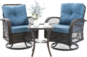 VONZOY Patio Furniture Set With Cushions