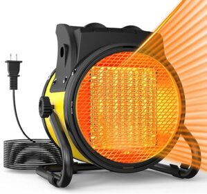 AgiiMan Patio Heater, 1500W Garage Heater, 3S Fast Heating