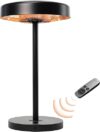 EAST OAK Patio Heater 1500W Table Top Electric