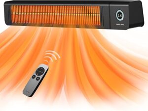 EAST OAK Patio Heater 3000W Wall Mounted