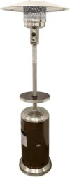 Hiland Patio Heater HLDS01-SSHGT, Hammered Bronze