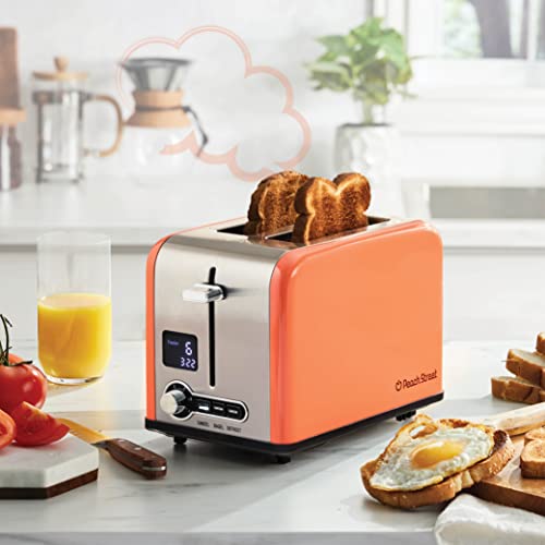 Peach Street Compact Digital Countdown Bread Toaster - Image 2