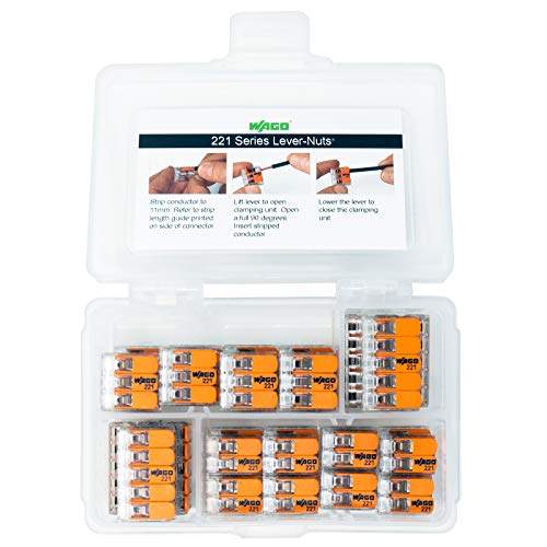 Peppy Products Lever-Nuts 36pc Compact Wire Connector Assortment 221-412, 221-413, 221-415 - Image 5