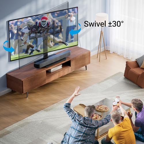 PERLESMITH Universal Swivel TV Stand Base - Image 3