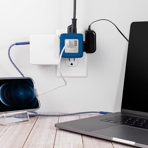 PHILIPS 3-Outlet Extender With 2-USB Port - Image 3