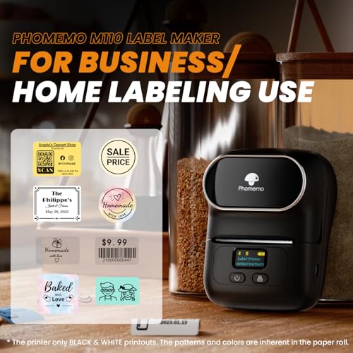 Phomemo M110 Bluetooth Thermal Label Printer - Image 2