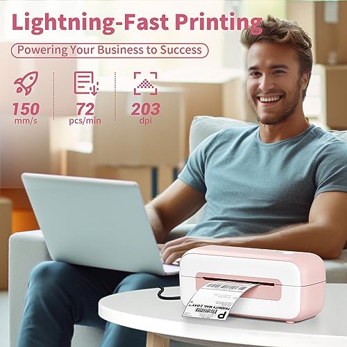 Phomemo Thermal Shipping Label Printer, 4x6 Desktop - Image 3