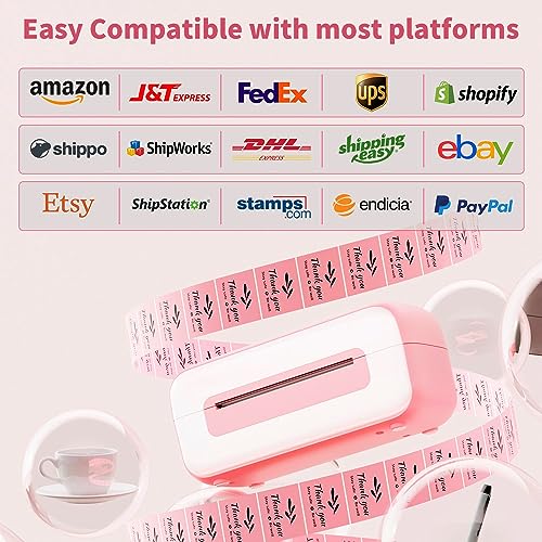 Phomemo Thermal Shipping Label Printer, 4x6 Desktop - Image 5