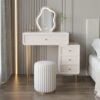 Suuim Pine Slate Dressing Table Solid Wood