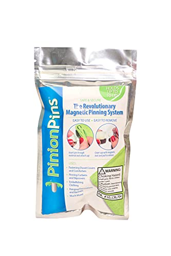 Pinion Pins Clear Magnetic Duvet Clips, 8 Pack - Image 2