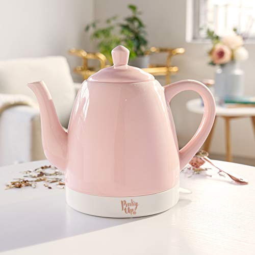 Pinky Up Noelle Ceramic Gooseneck Electric Kettle - Image 5