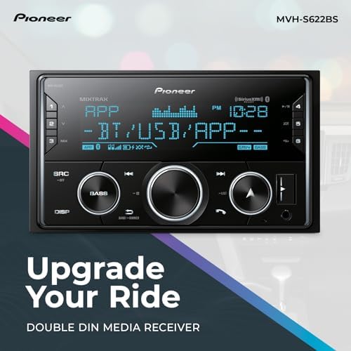 PIONEER MVH-S622BS Double Din Bluetooth Car Stereo - Image 2