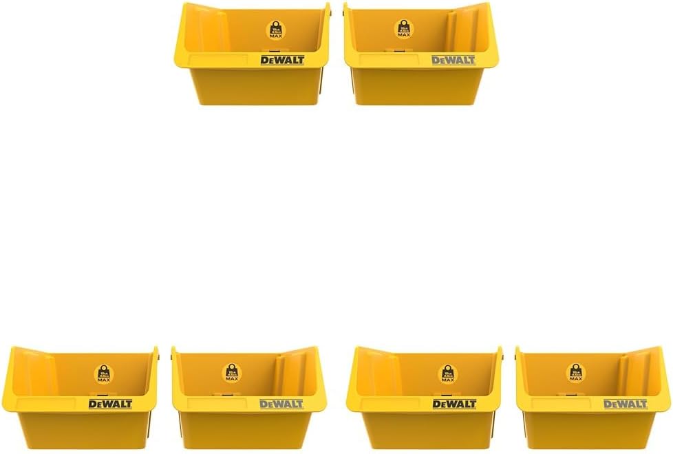 DEWALT Plastic Bins, 10lb Capacity (DWST82813)