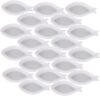 SHOWERORO Plastic Dinner Plates 25pcs Sushi Set