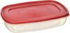 Rubbermaid Plastic Easy Find Lid Food Storage 1777163