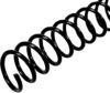 RAYSON Plastic Spiral Binding Coil, 240 Sheets Capacity, 50 Pack
