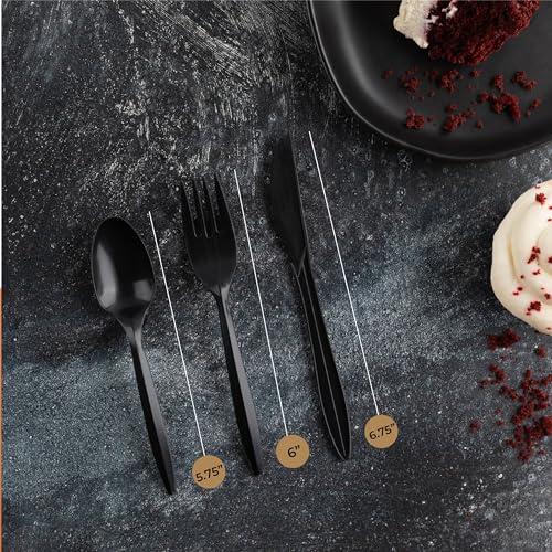 PLASTICPRO 400 Pack Assorted Colored Plastic Utensils - Image 3