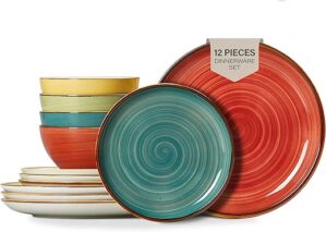 ONEMORE Plates And Bowls Set – Scratch Resistant