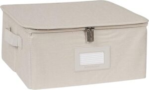 Covermates Platter Serveware Storage Box – Beige