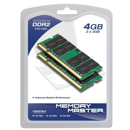 PNY 4 GB DDR2 667MHz PC2-5300 SODIMM (MMN4096KD2-667) - Image 2