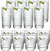 Libbey Polaris 16-Piece Tumblers And Rocks Glass Set