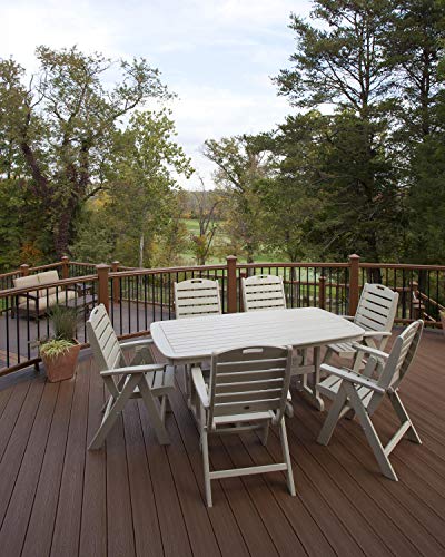 Polywood Yacht Club Highback 7-Piece Dining Set - Image 4