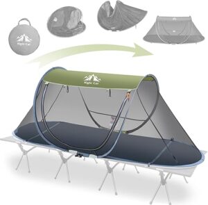 Night Cat Pop-up Mosquito Tent: 1 Person Camping