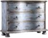 Beaumont Lane Poplar Wood Accent Chest, Soft Blue