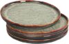 jinsongdafa Porcelain Dinner Plates Set, 7.9 Inch