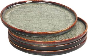 jinsongdafa Porcelain Dinner Plates Set, 7.9 Inch
