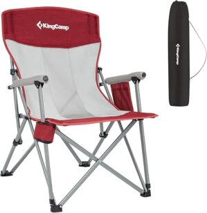 KingCamp Portable 300LBS Heavy Duty Folding Chair