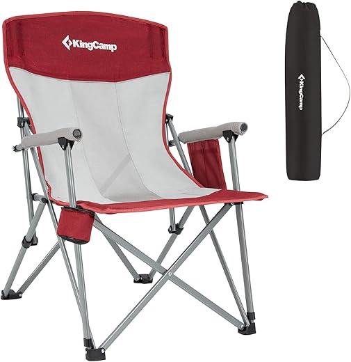 KingCamp Portable 300LBS Heavy Duty Folding Chair