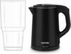 Apwche Portable 304 Stainless Steel Travel Kettle