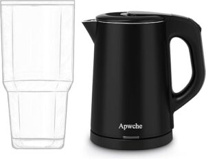 Apwche Portable 304 Stainless Steel Travel Kettle