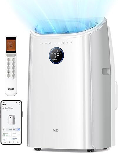 Dreo Portable Air Conditioner, 12,000 BTU Unit