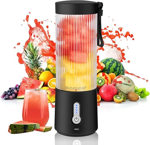 Binineew Portable Blender - USB Rechargeable Juicer Cup